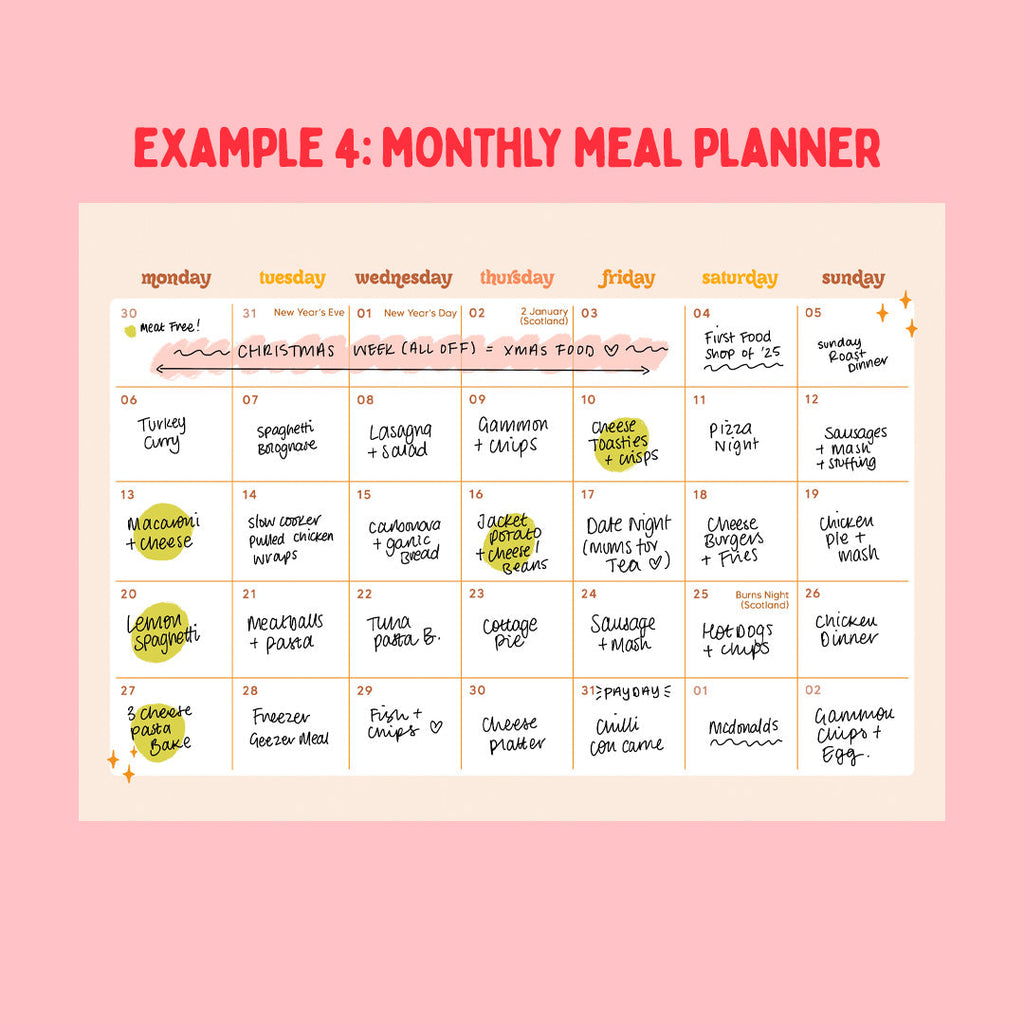 2026 Dated Calendar A Self Love Journey