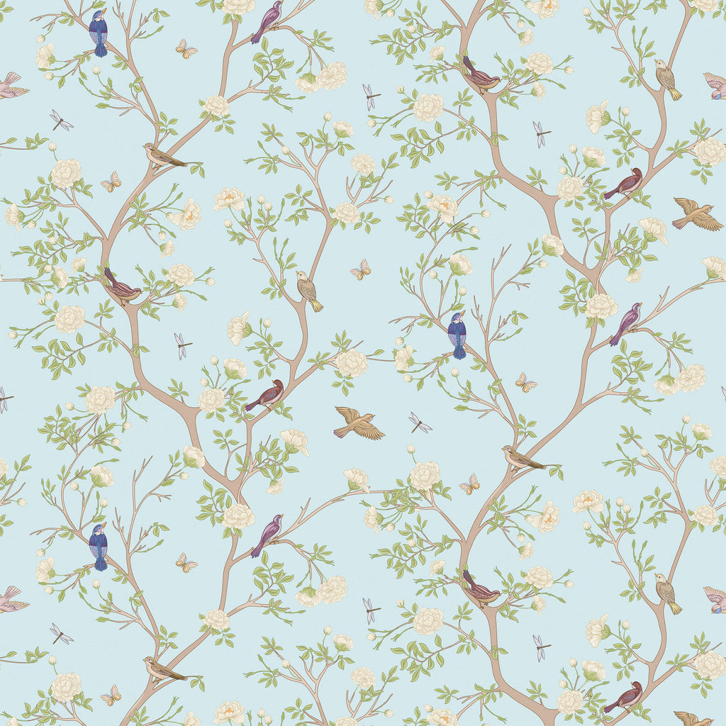 Ashton Asian Bird Wallpaper