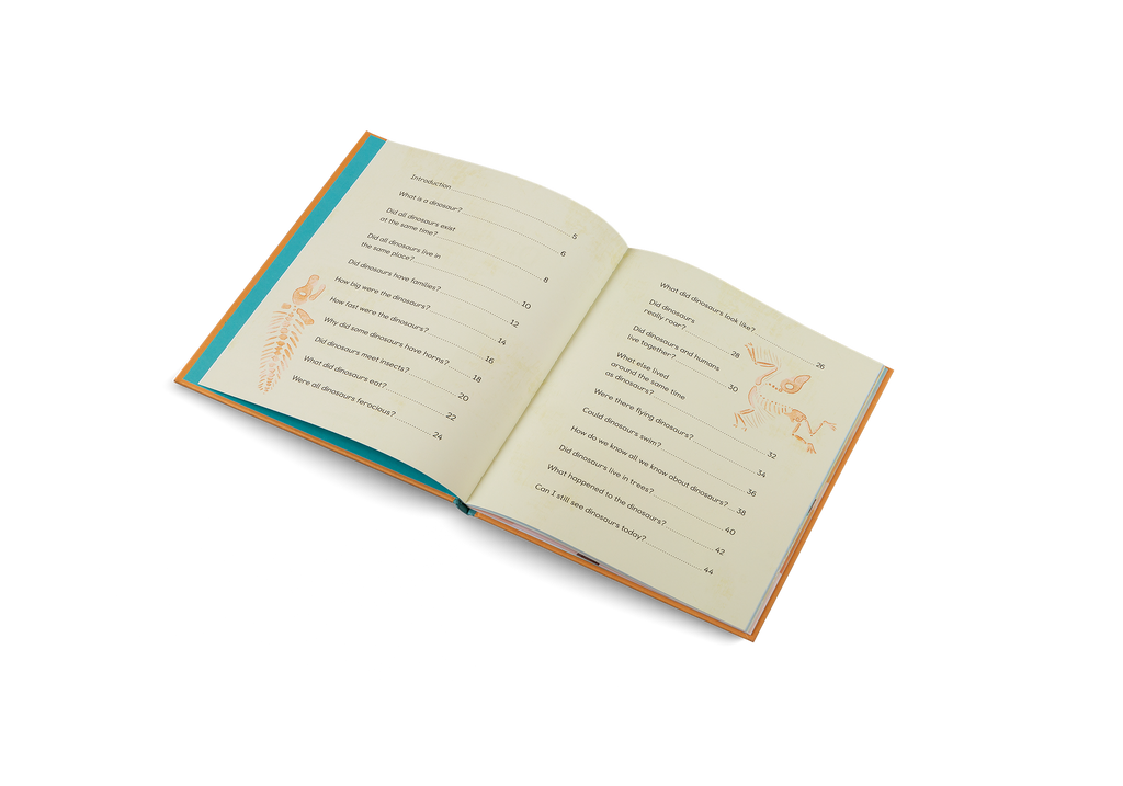 Ask Me About Dinosaurs Illustrated Question Book
