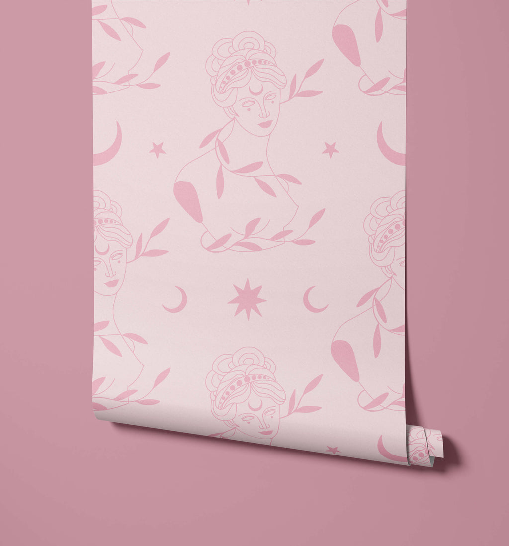 Athena Greek Inspired Wallpaper