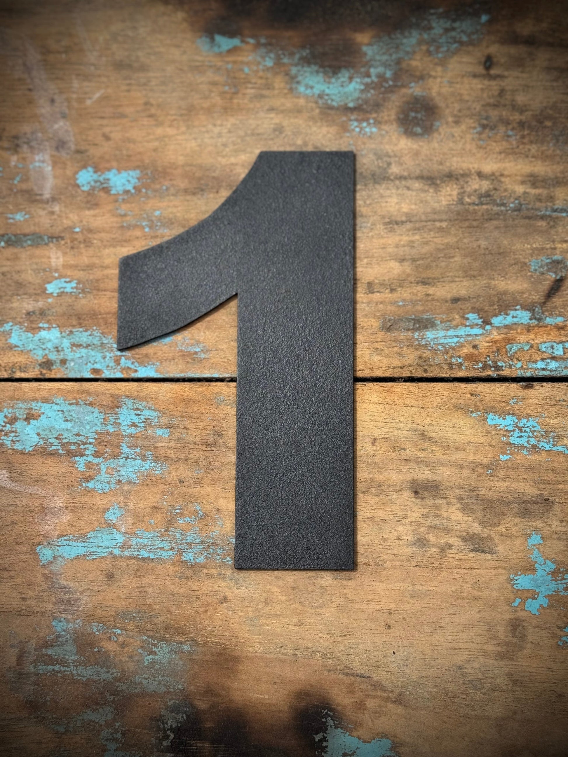 Black Metal Letters 12 inch and 5 inch Rustic Industrial Wall Decor