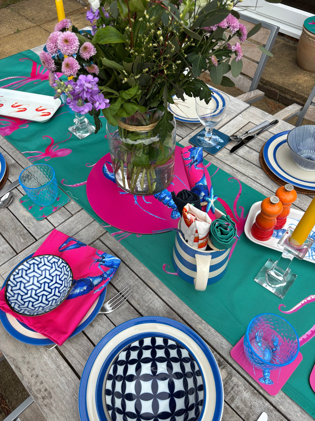 Octopus Table Runner 250 x 40cm