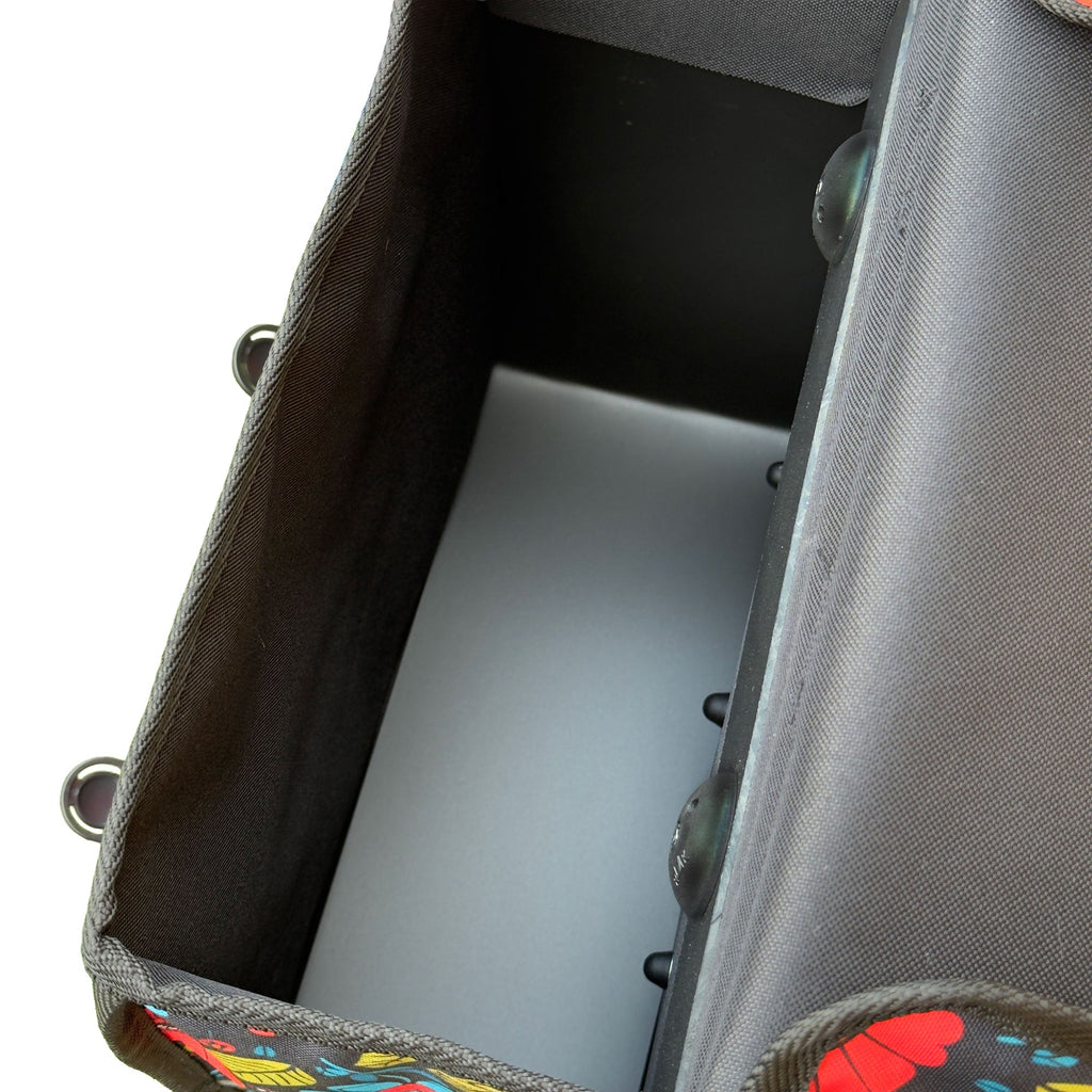 Classic Single Pannier Bag for Bicycle Rear Carrier Rack in Black