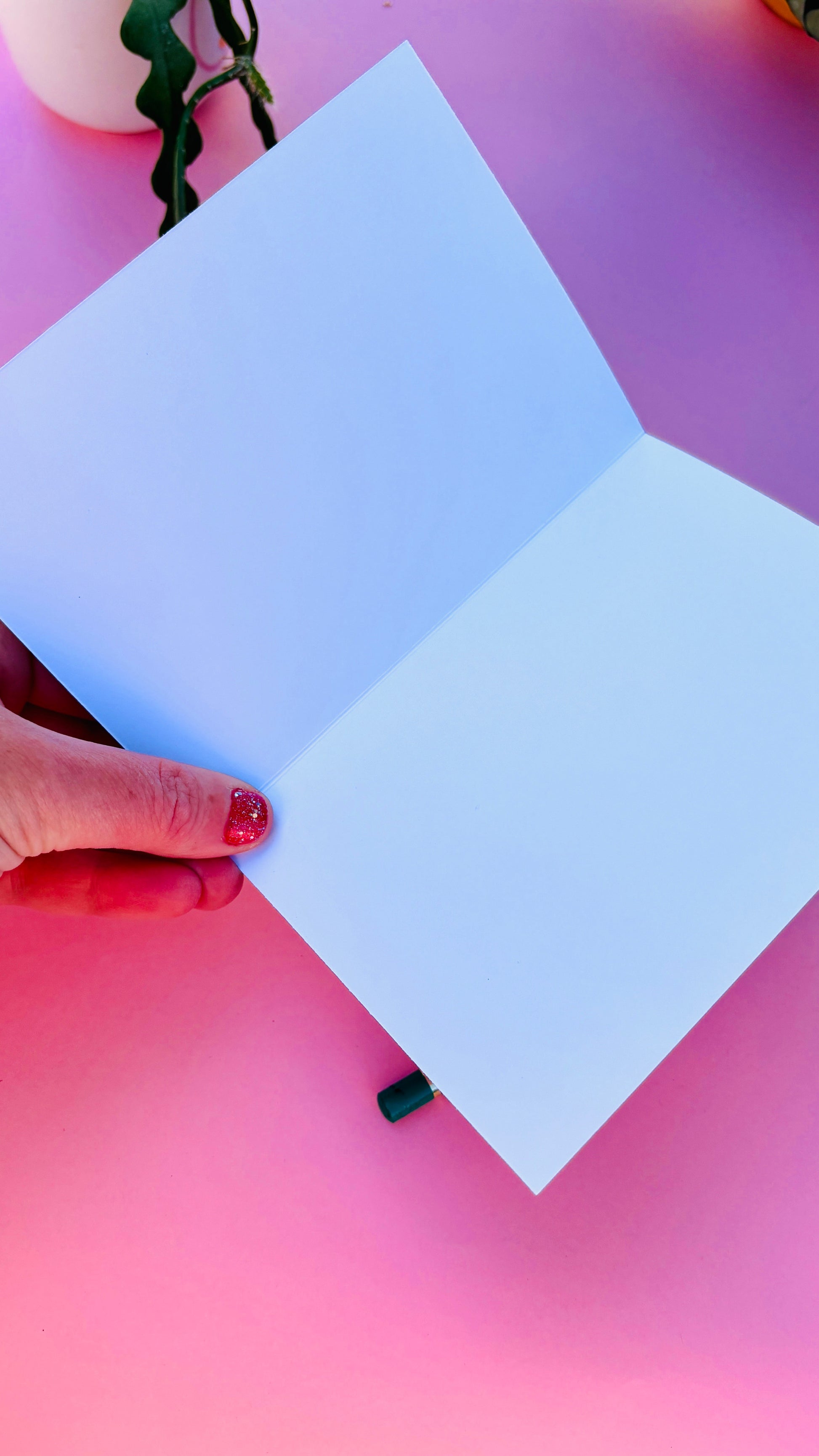 Handmade Lesbian Wedding Card with Woodland Mouse Brides