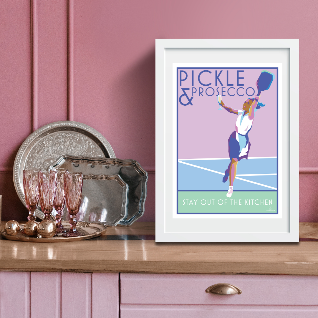 Pickle and Prosecco Print