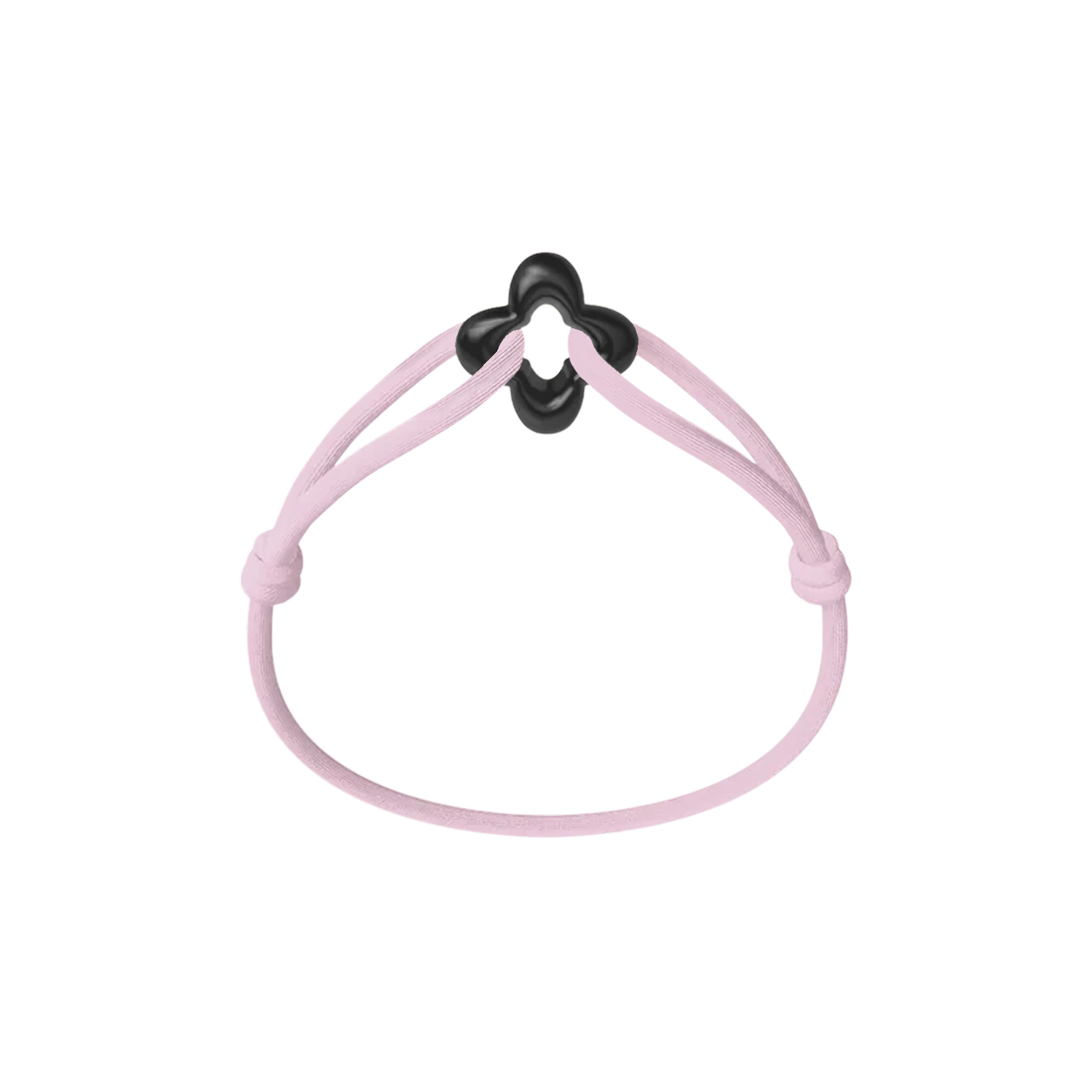 Black Clover Onyx Cord Bracelet