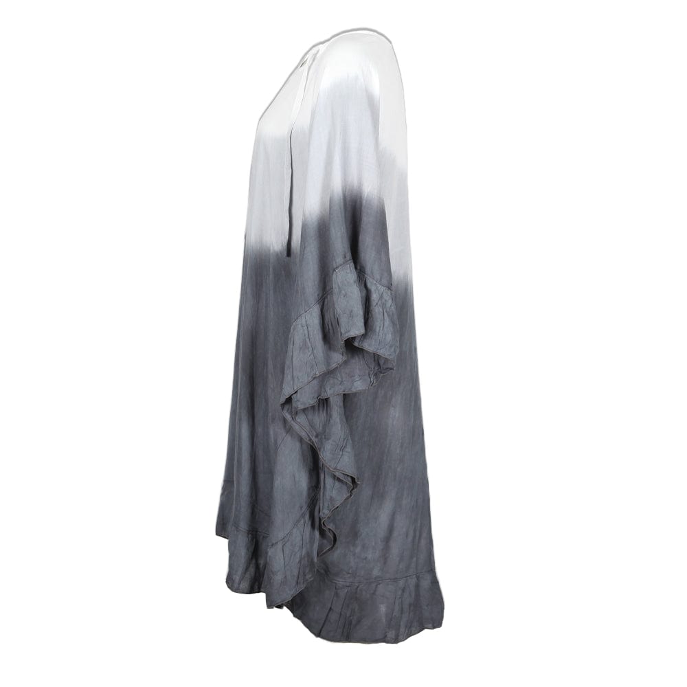 Ombre Dyed Poncho Tunic