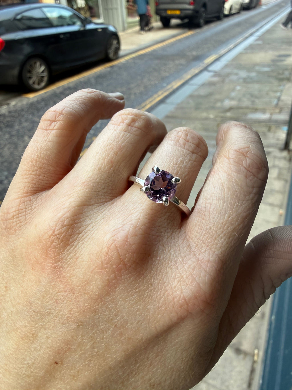 Maxi Amethyst Treasured Chest Ring