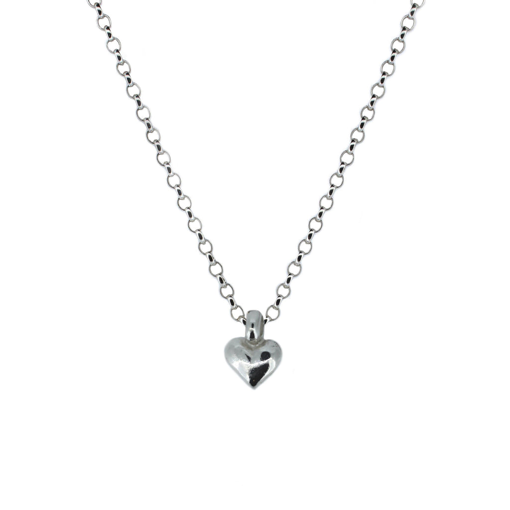 Baby Heart Silver Necklace