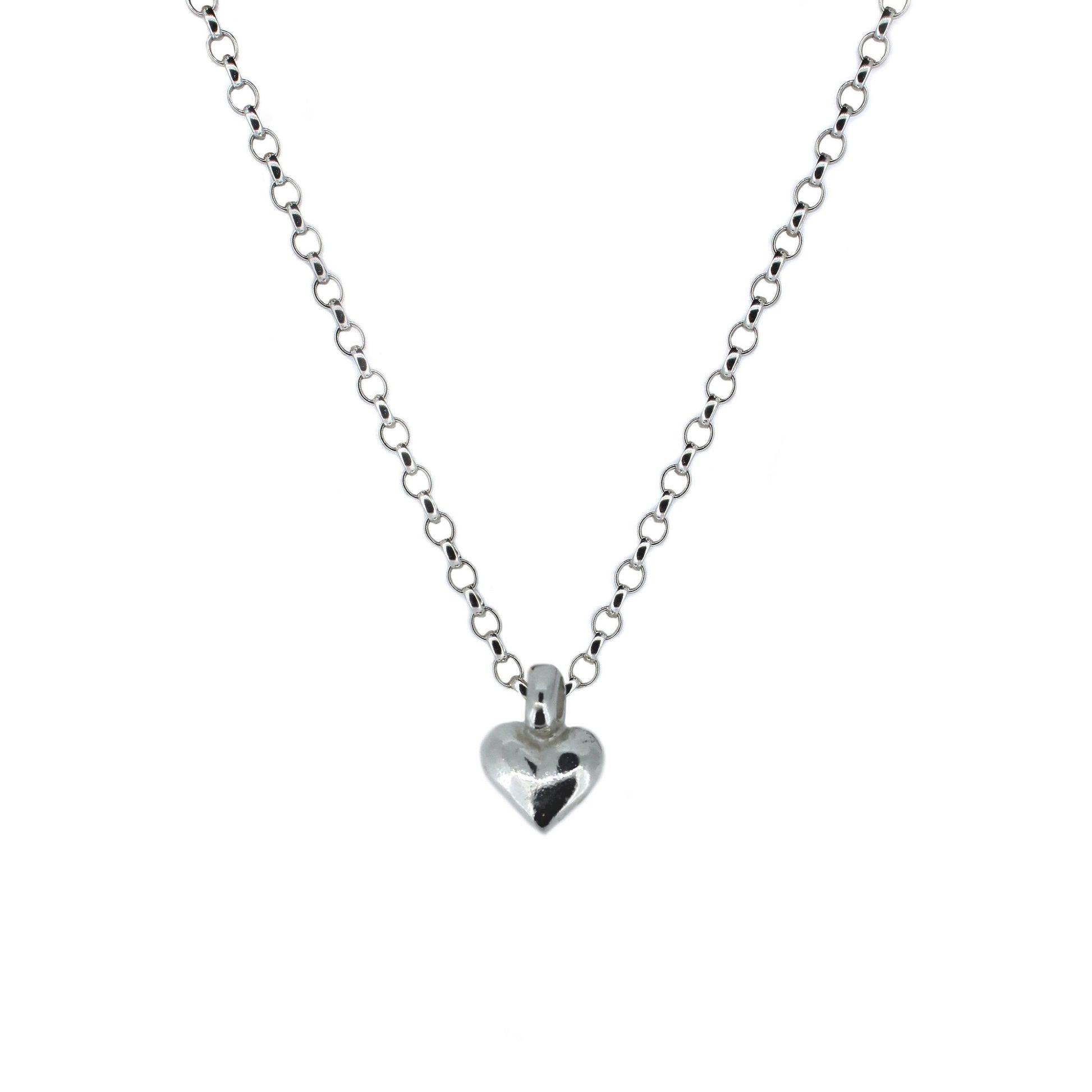 Baby Heart Silver Necklace