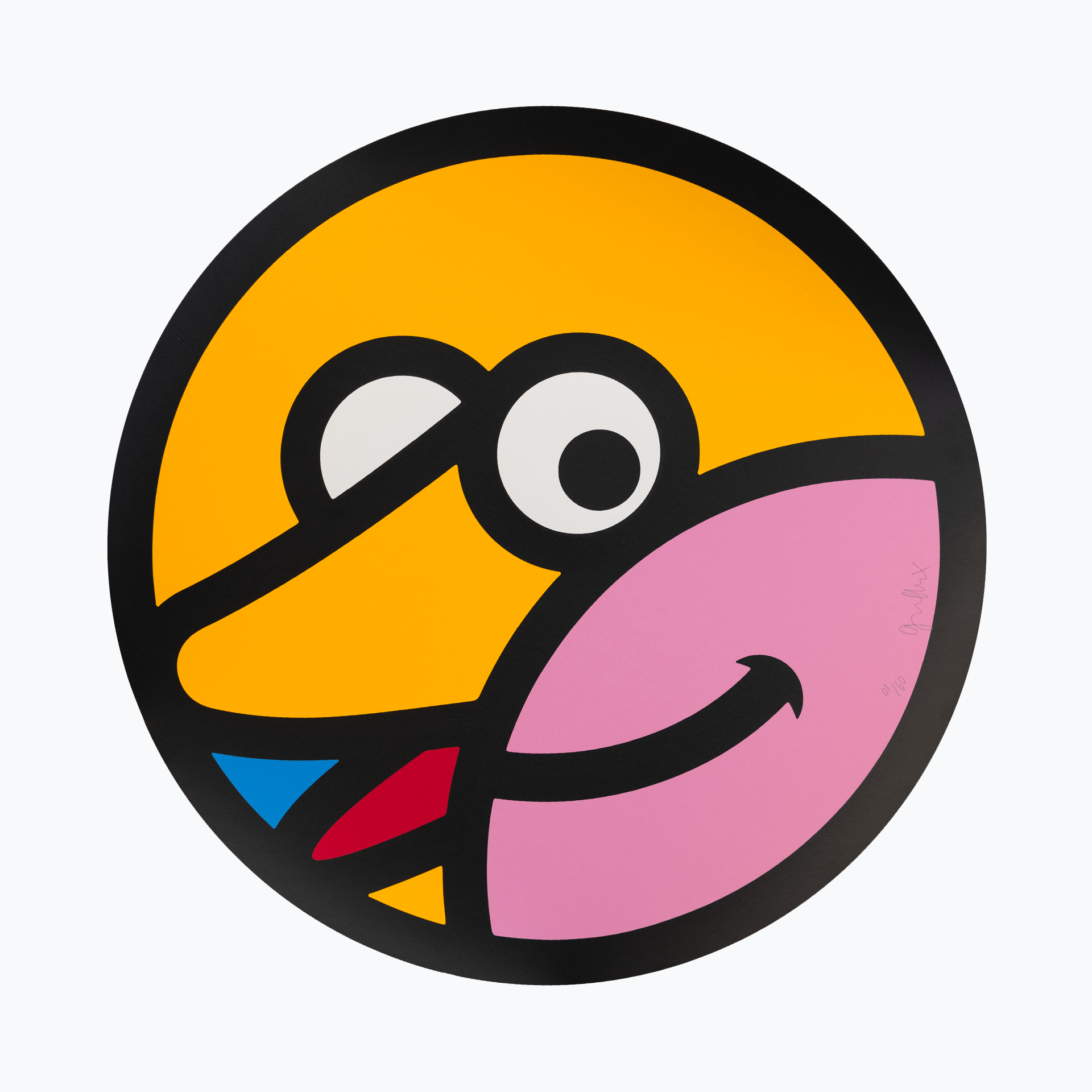 BIGMILE Circular Art Print Limited Edition