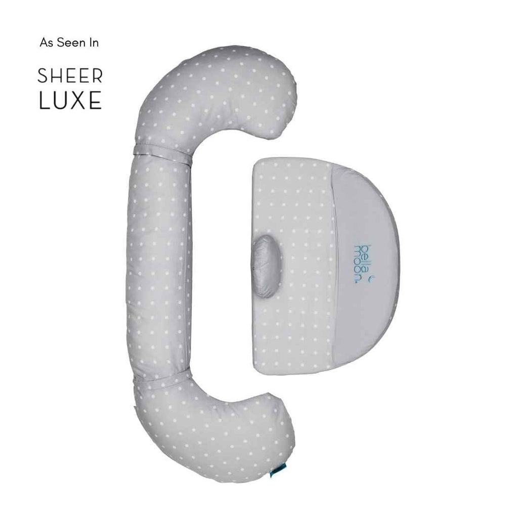 5 in 1 Cocoon Dotted Nursing Pillow Set