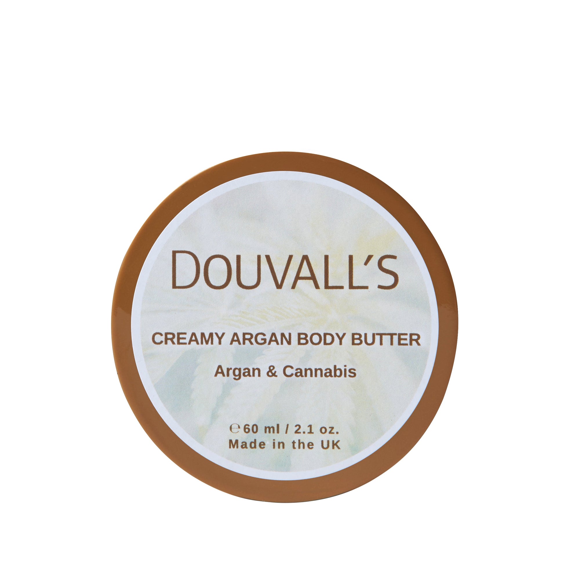 Organic Creamy Argan Body Butter 60ml in Six Natural Scents