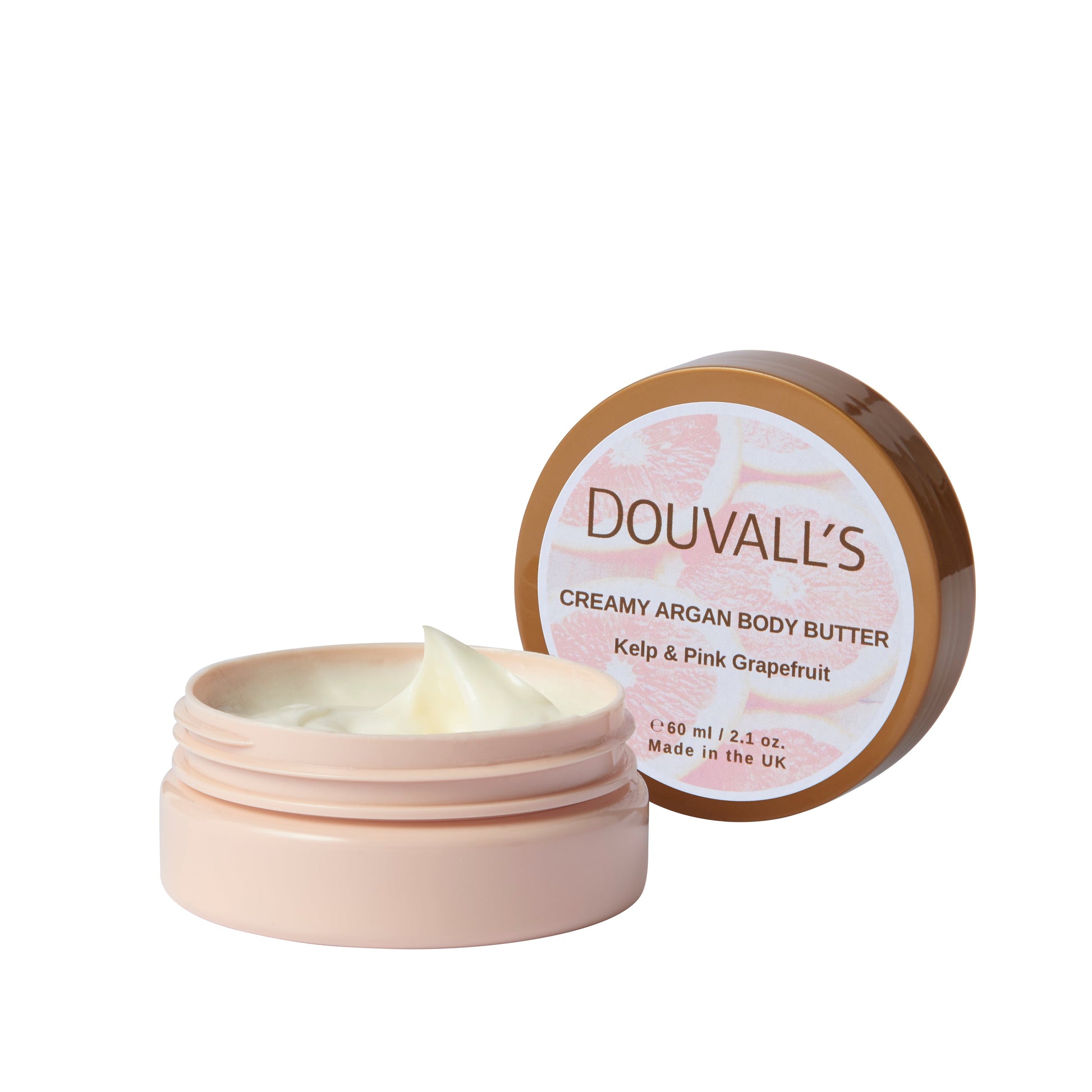 Organic Creamy Argan Body Butter 60ml in Six Natural Scents