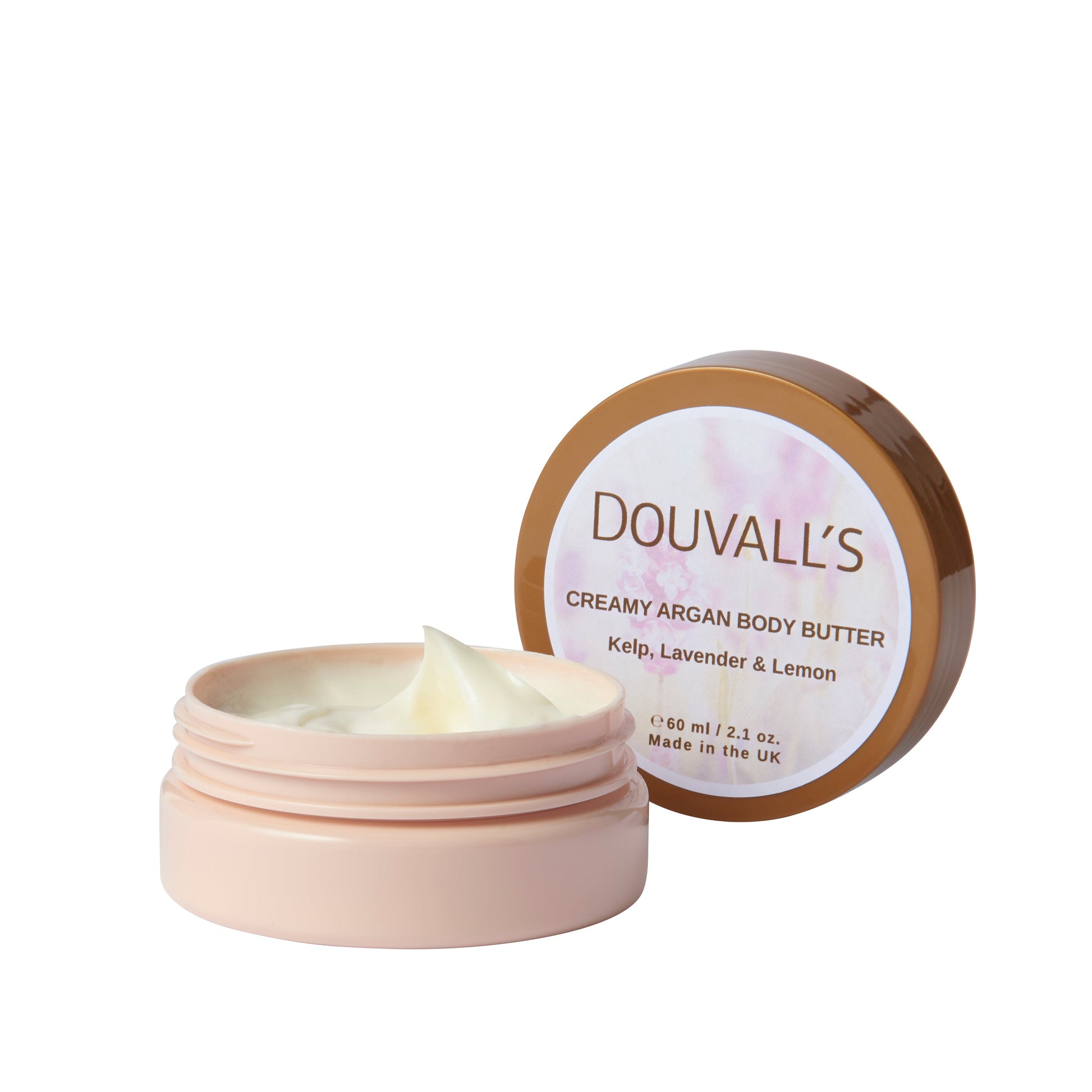 Organic Creamy Argan Body Butter 60ml in Six Natural Scents