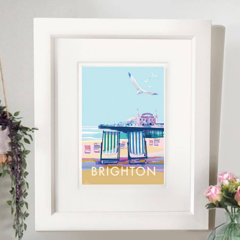 Brighton Seaside Memory Artwork