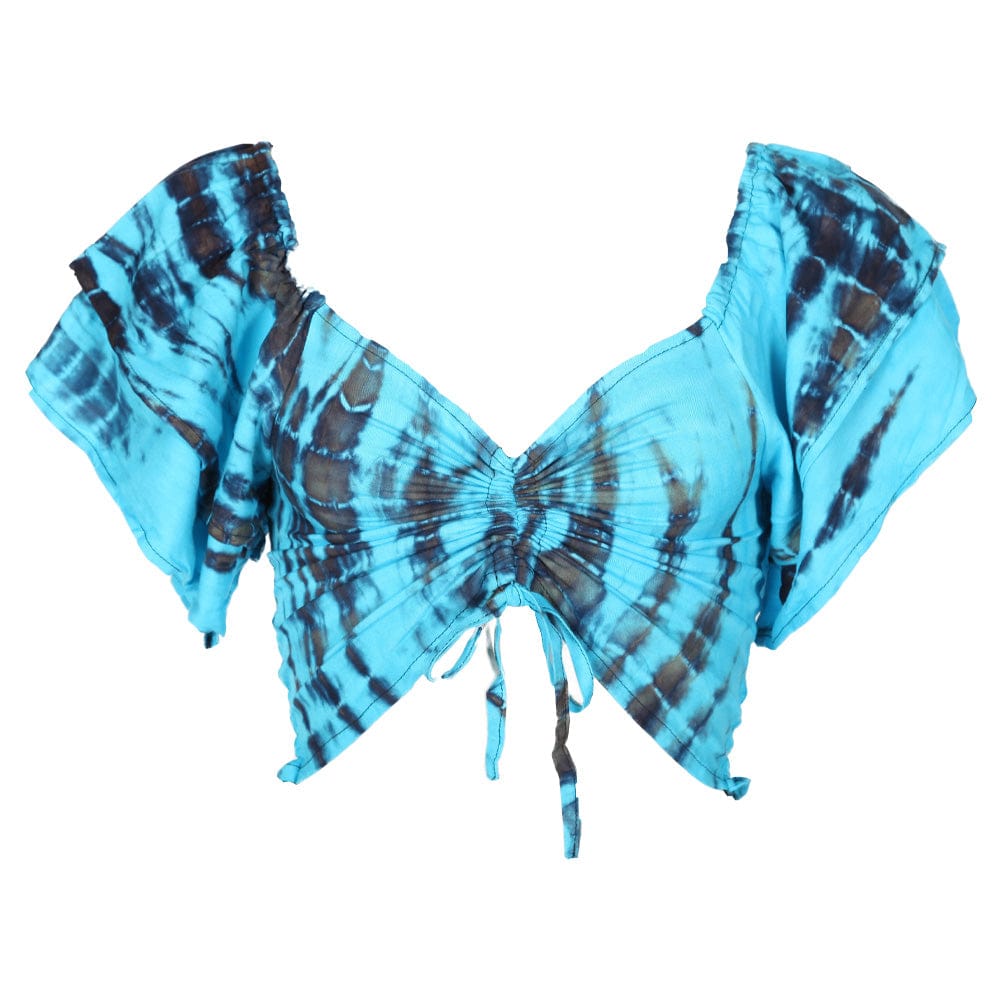 Tie Dye Off Shoulder Bardot Top