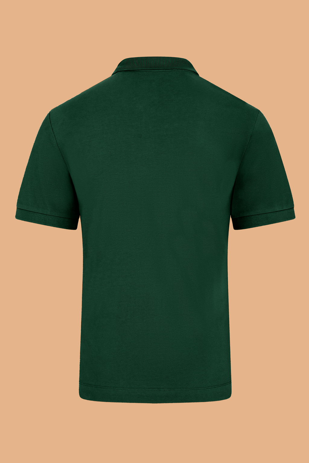 Dark Green Organic Cotton Polo Shirt