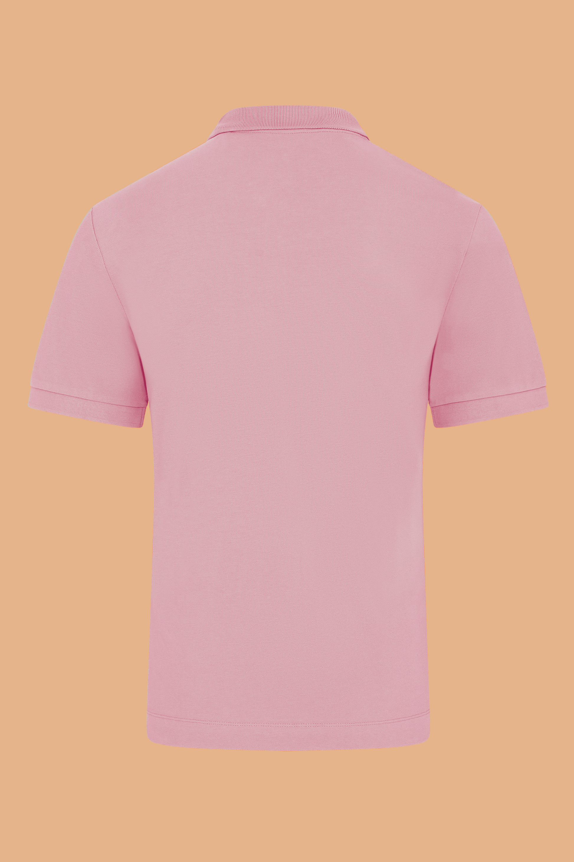 Pink Organic Cotton Polo Shirt