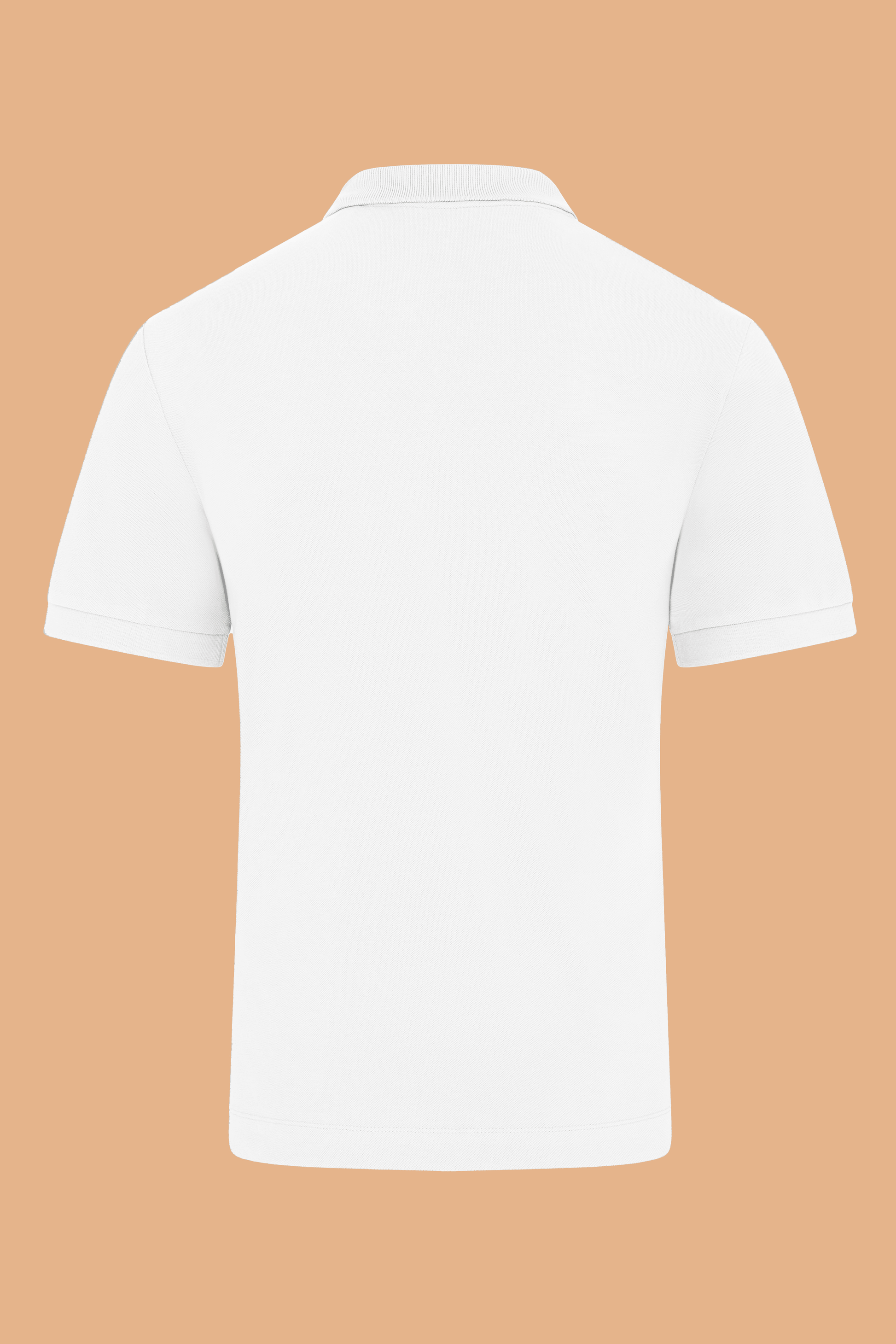 White Organic Cotton Polo Shirt