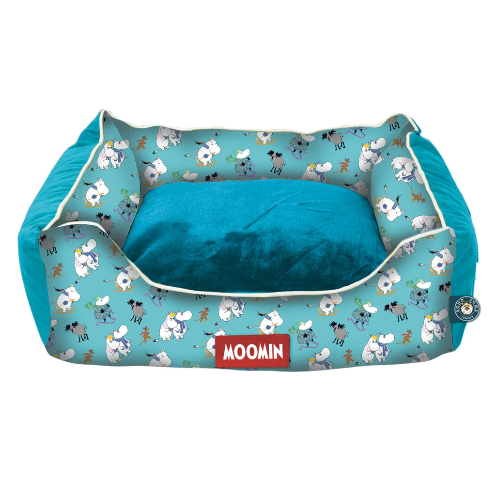 Moomins Blue Ski Holidays Pet Bed