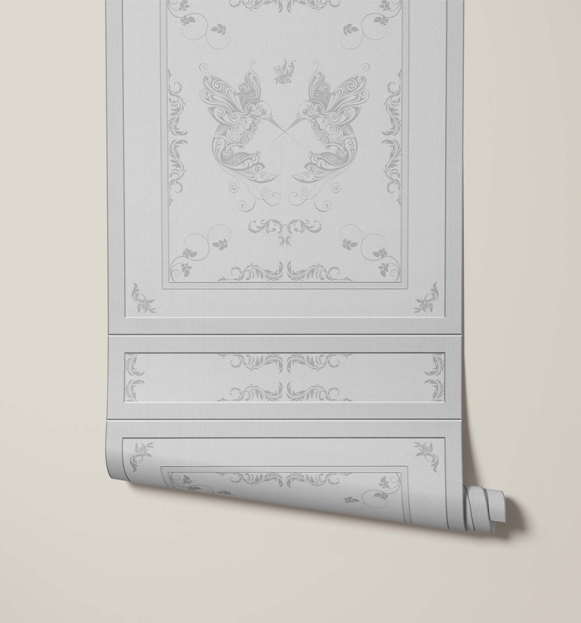 Balfour 3D Wood Panel Wallpaper with Hummingbirds