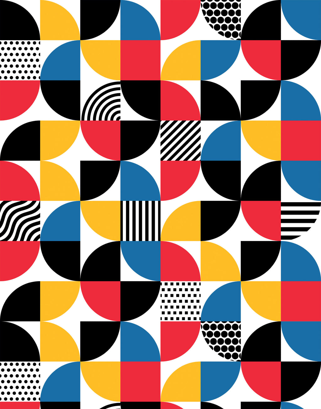 Corner Bauhaus Wallpaper