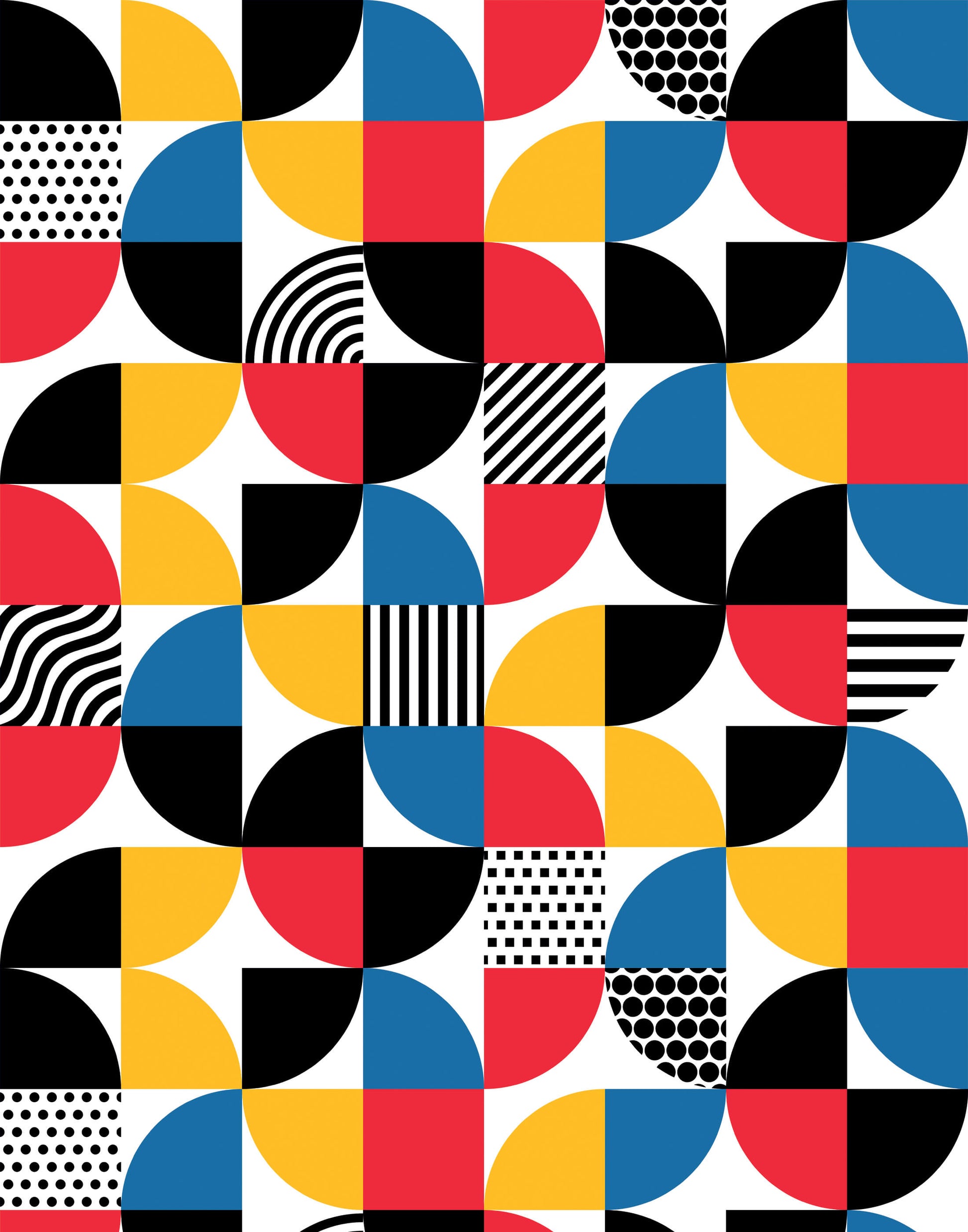 Corner Bauhaus Wallpaper