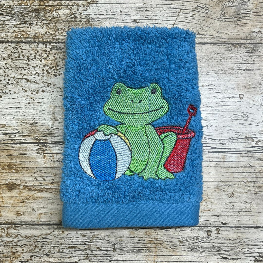 Beach Frog Face Cloth in 10 Colours