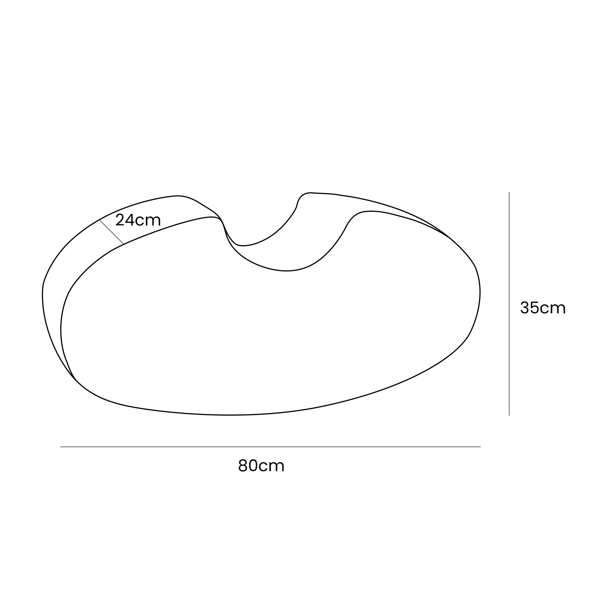 MeowBaby Bean Shape – Versatile & Safe Kids Play Module by MeowBaby at www.brixbailey.com