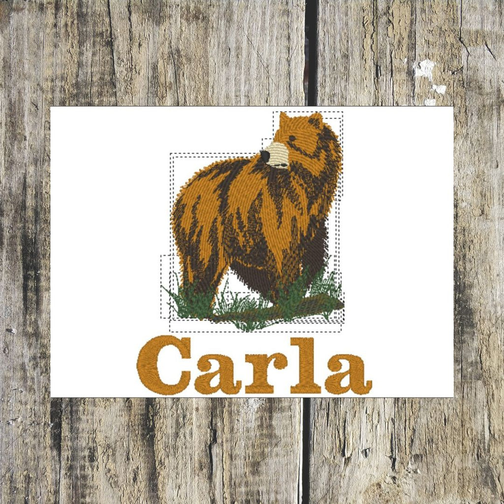 Personalised Bear Towels