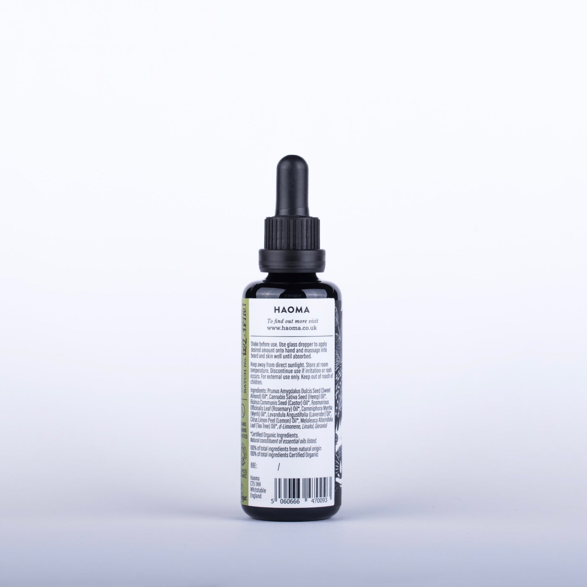 Organic Beard Oil for Men