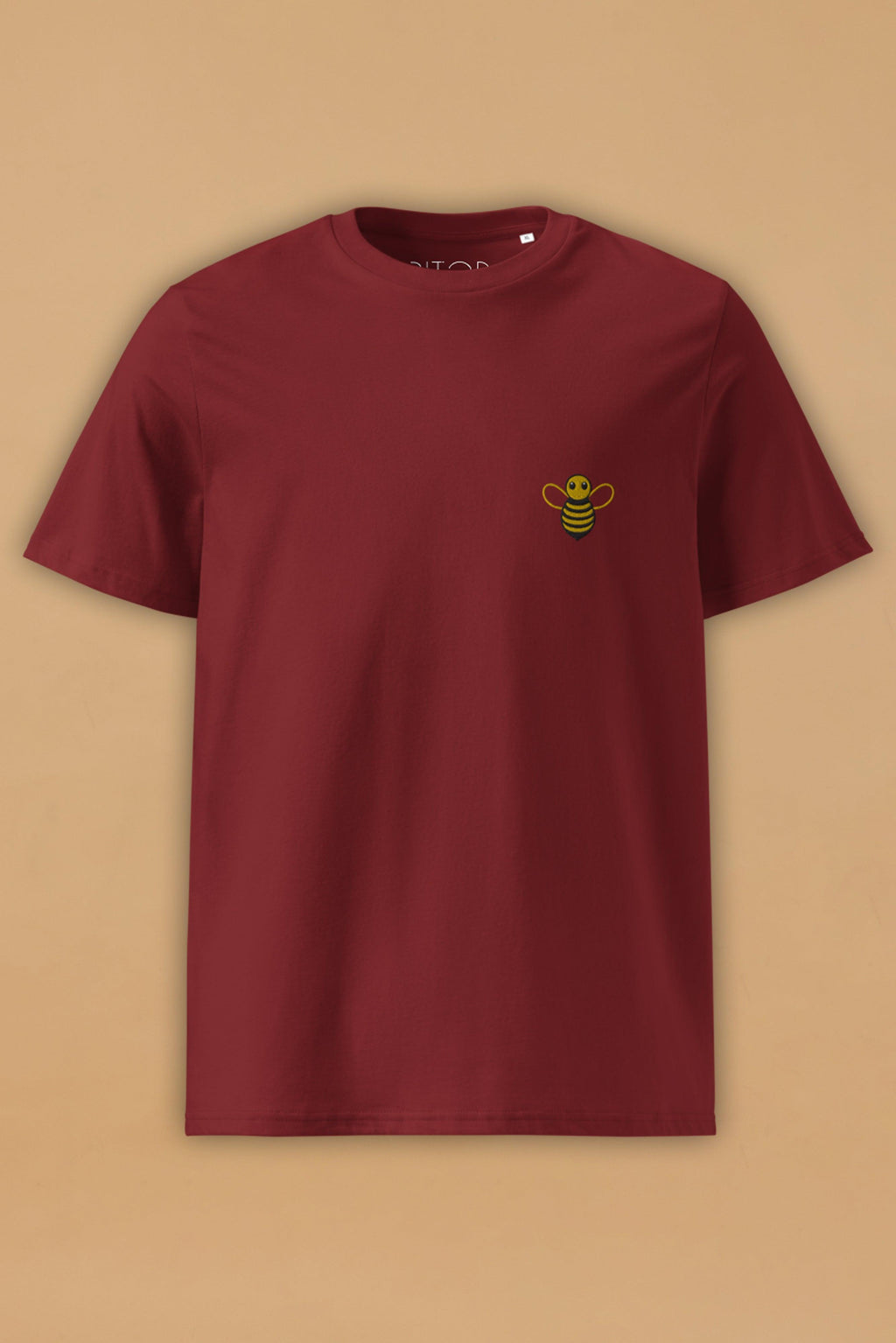 Organic Cotton Embroidered Bee T-Shirt