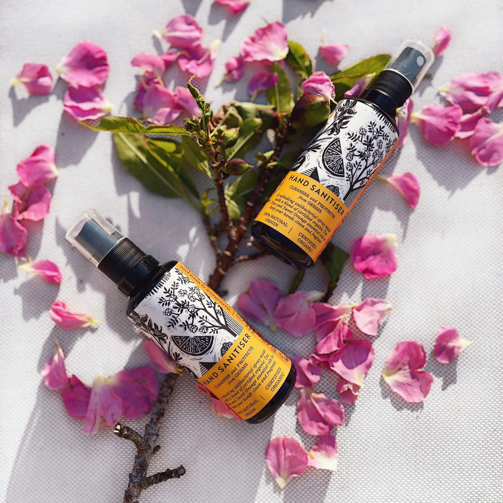 Organic Hand Sanitiser with Tea Tree and Sweet Orange