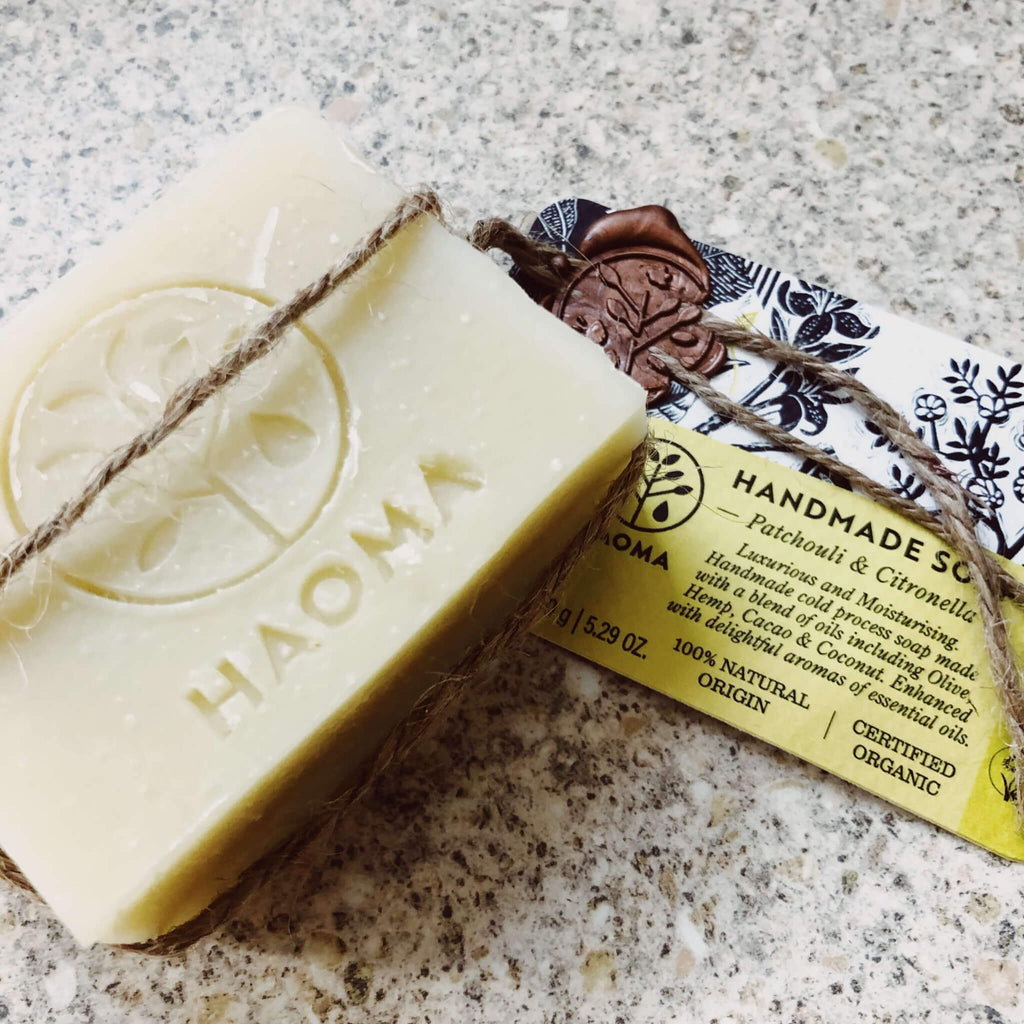 Handmade Patchouli and Citronella Soap Bar