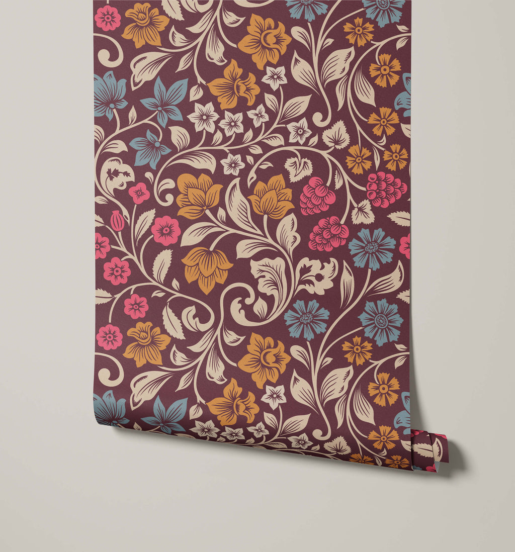 Billie Floral Wallpaper