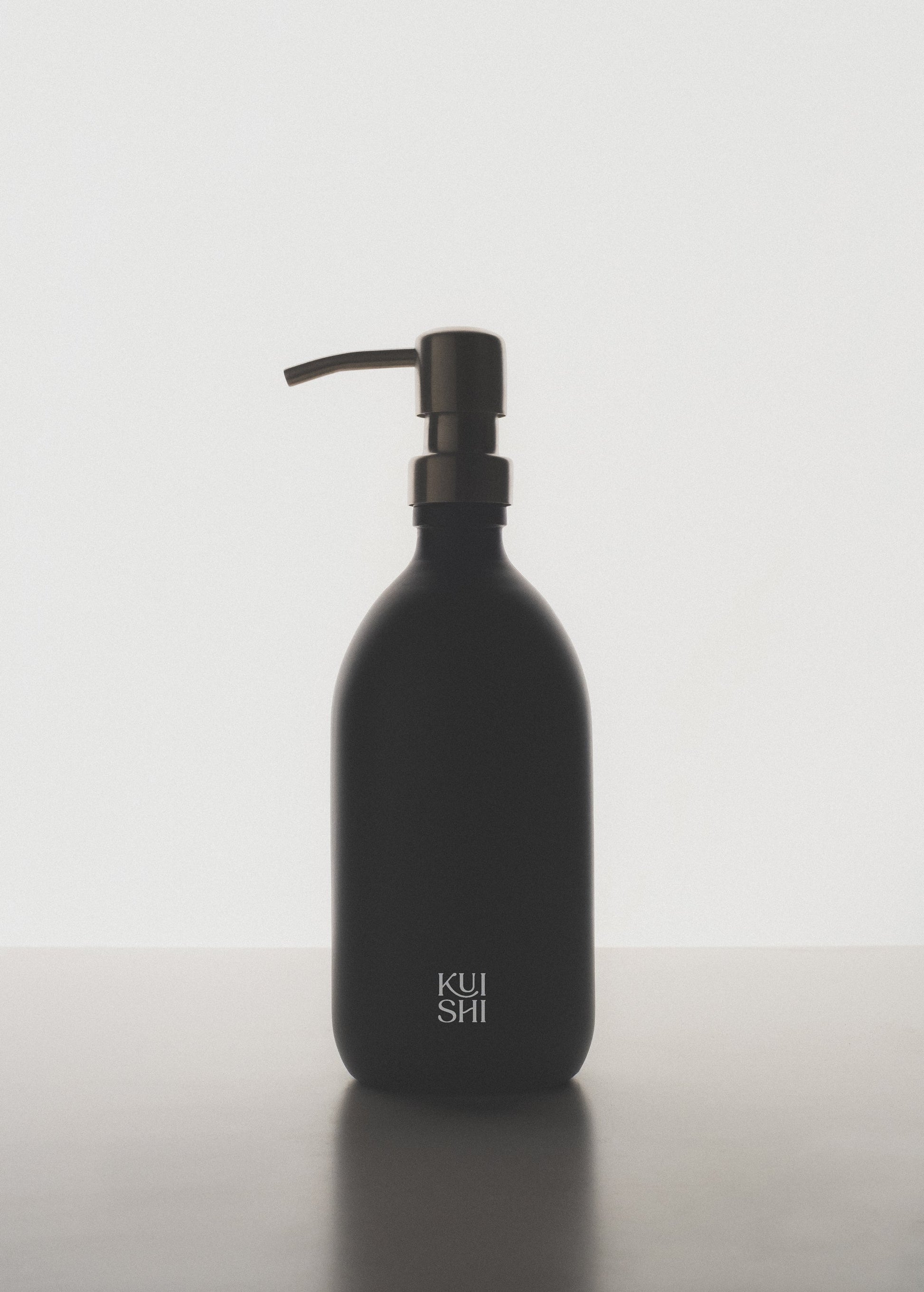 Matte Black Soap Dispenser