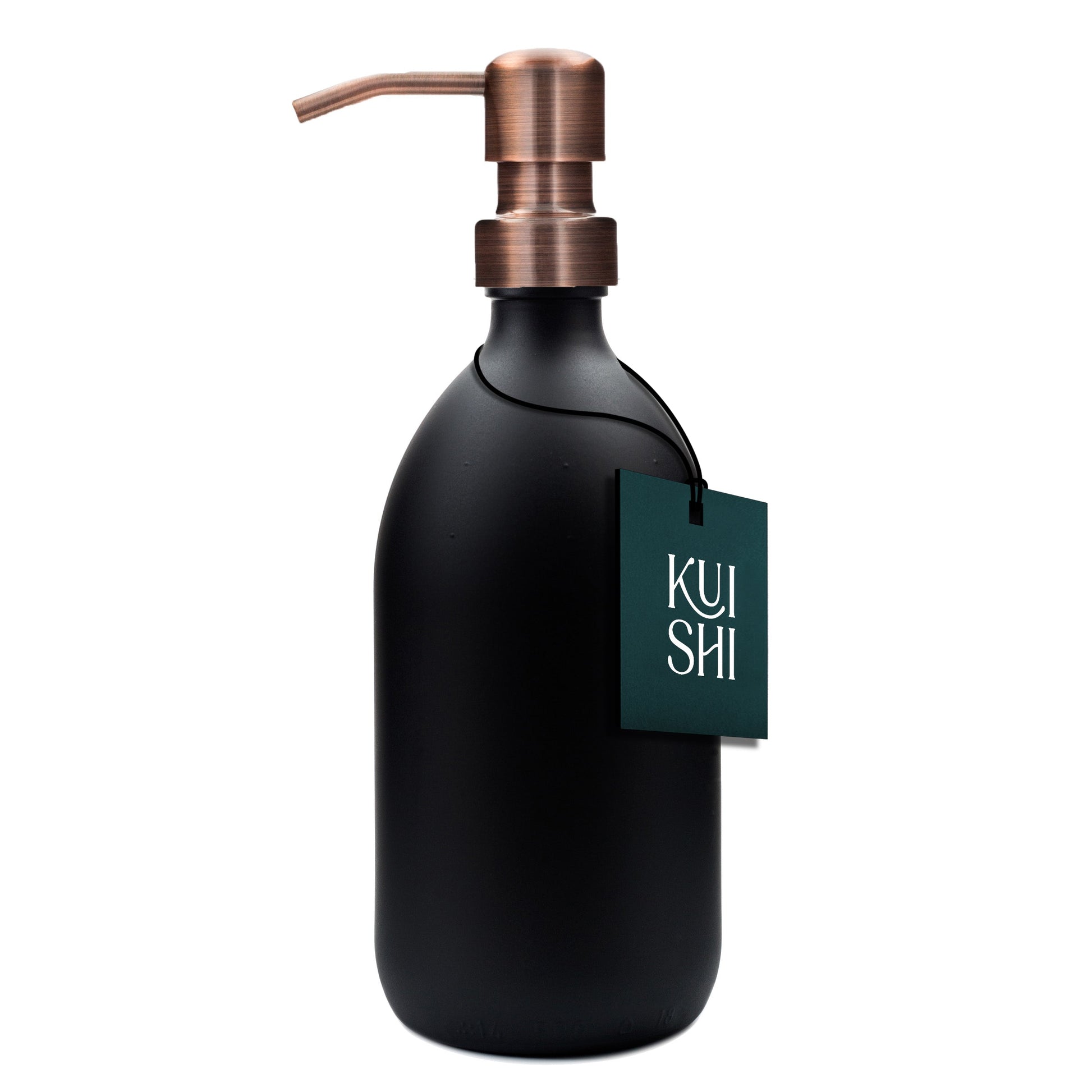 Black Soap Dispenser Stainless Steel Pump