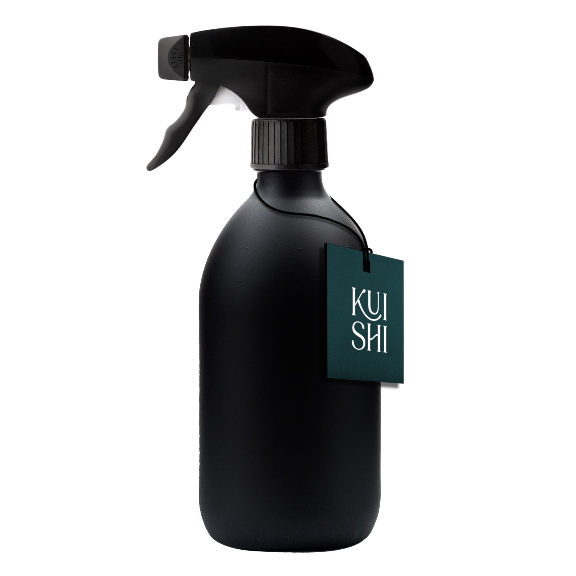 Black Spray Bottle with Matte Finish