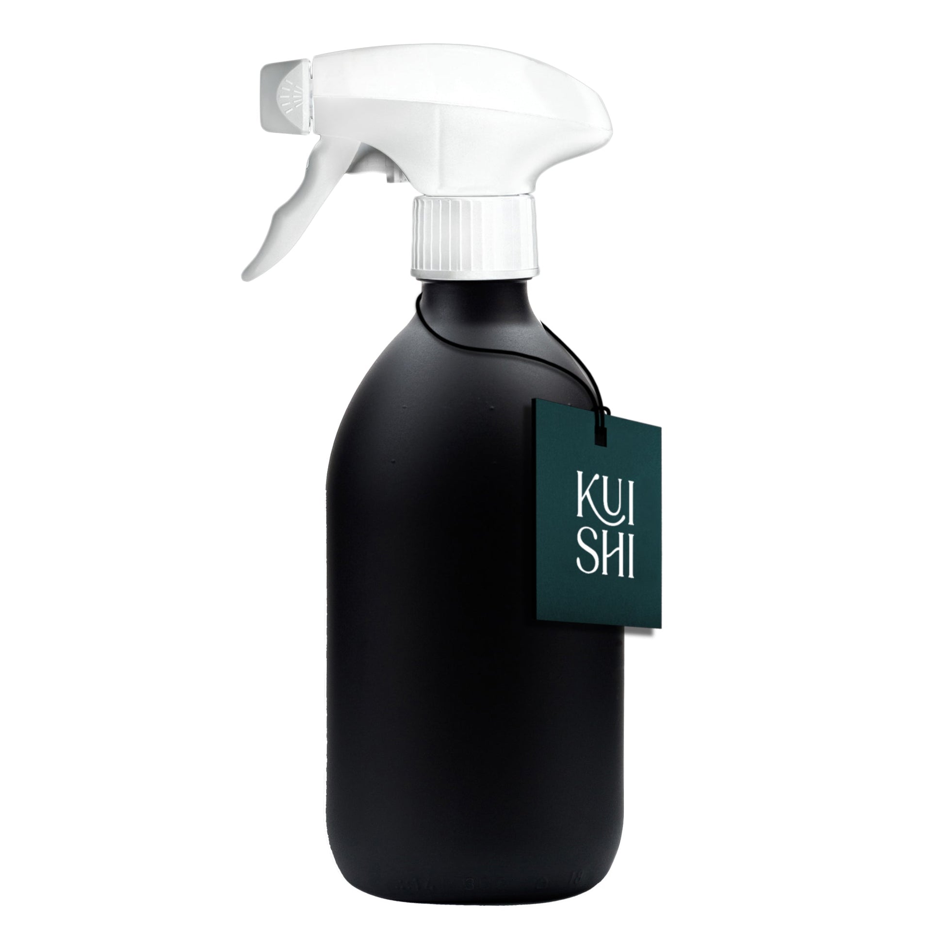 Black Spray Bottle with Matte Finish
