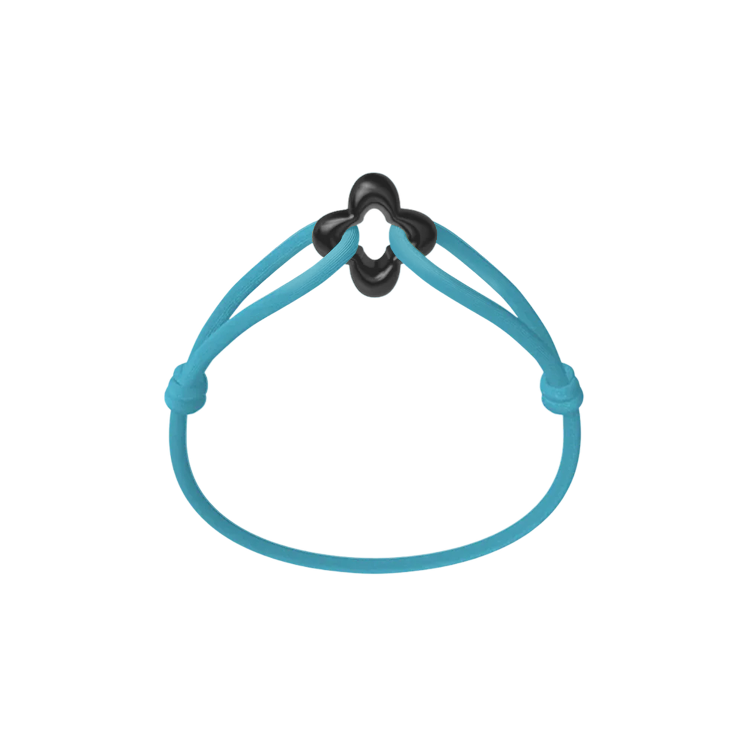 Black Clover Onyx Cord Bracelet