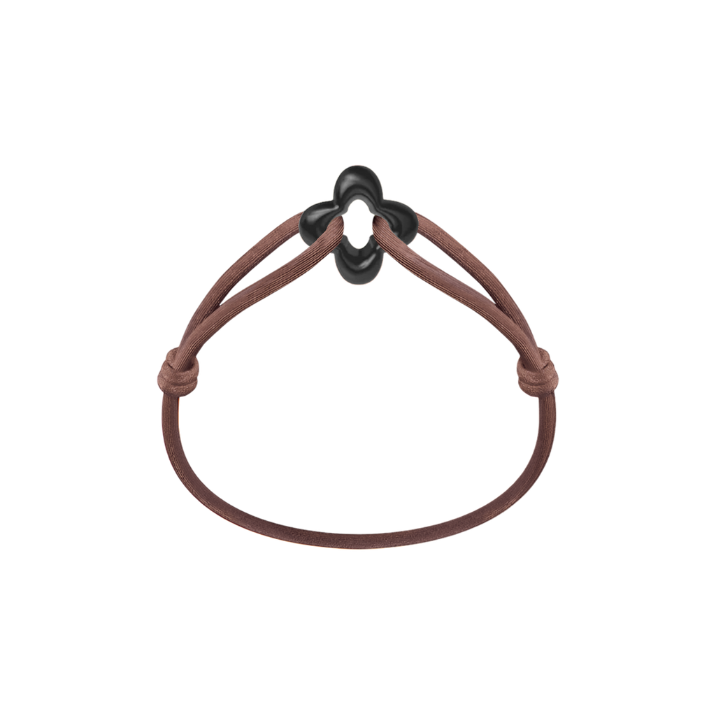 Black Clover Onyx Cord Bracelet