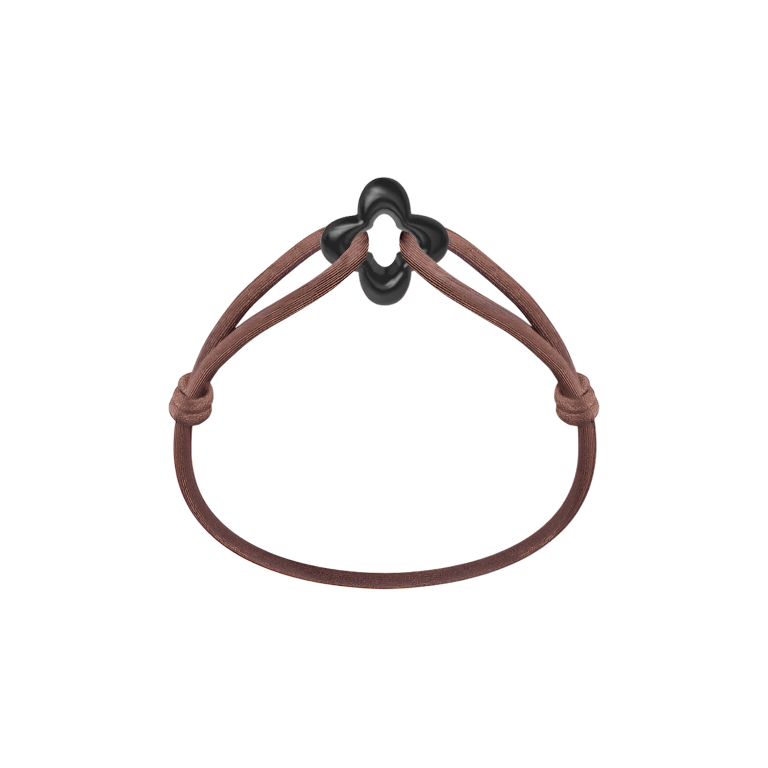 Black Clover Onyx Cord Bracelet