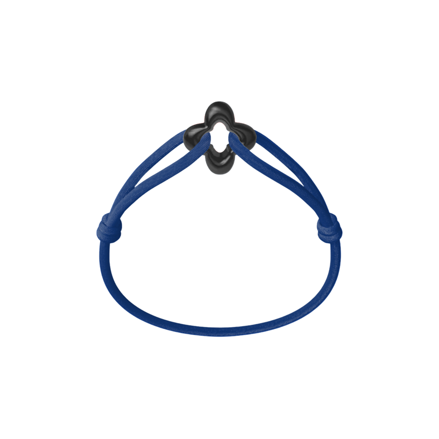 Black Clover Onyx Cord Bracelet