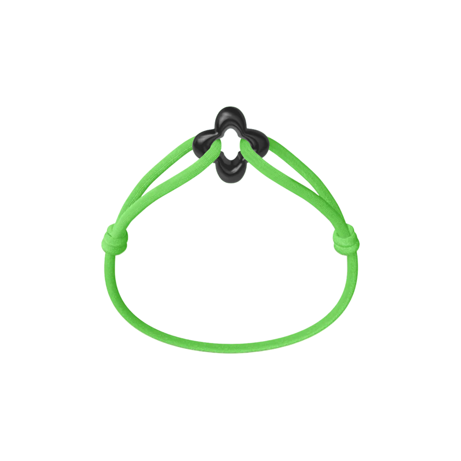 Black Clover Onyx Cord Bracelet