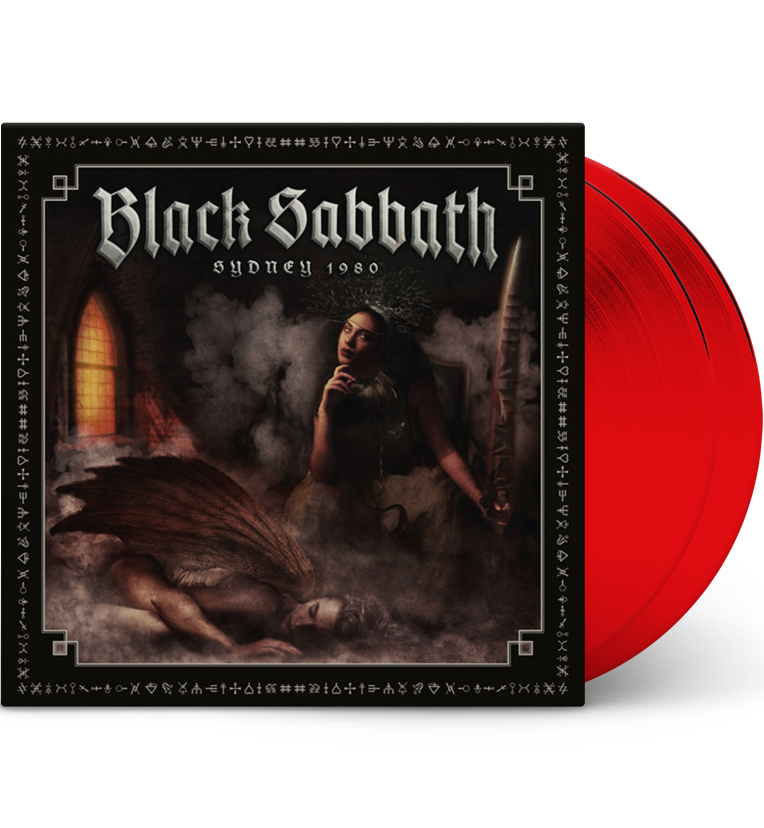Black Sabbath Sydney 1980 Limited Edition Double LP Red Vinyl