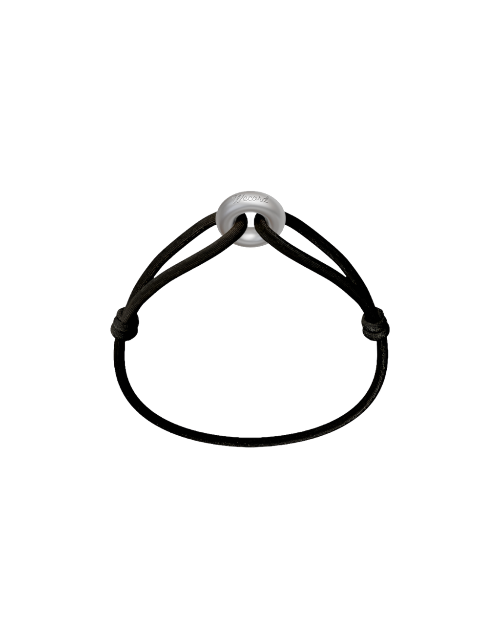 Silver Soho Matte Cord Bracelet