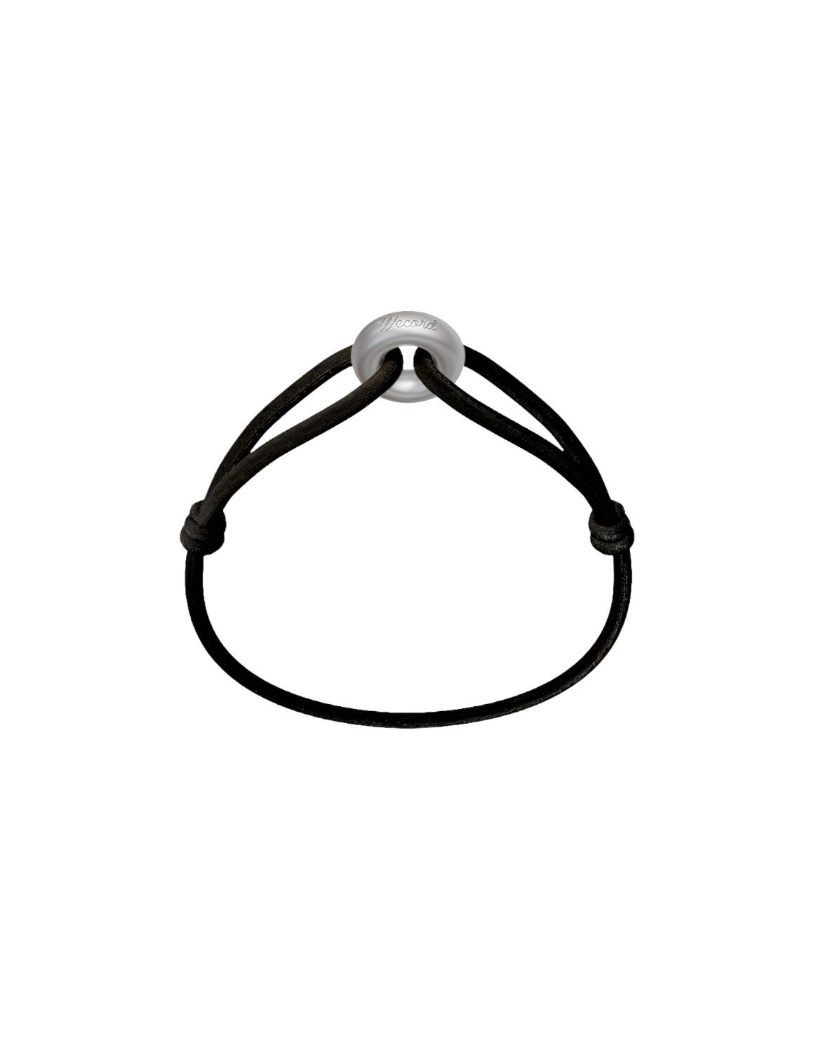 Silver Soho Matte Cord Bracelet