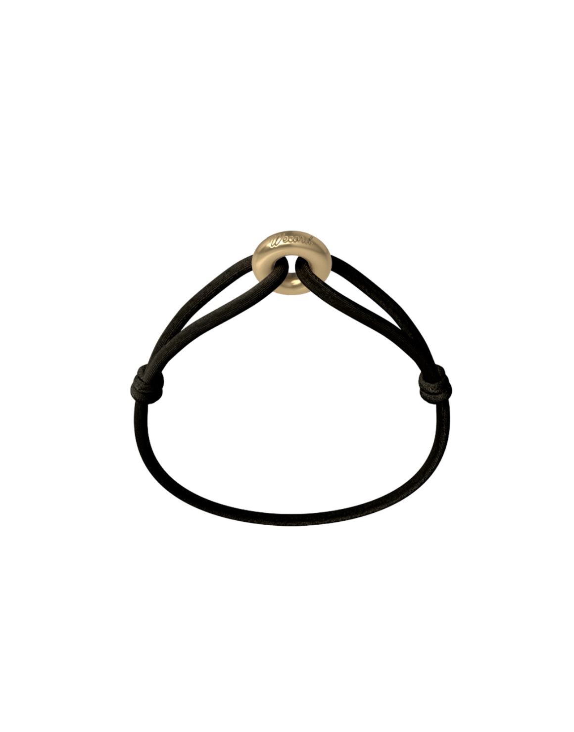 Golden Cord Bracelet Handcrafted in Sterling Silver