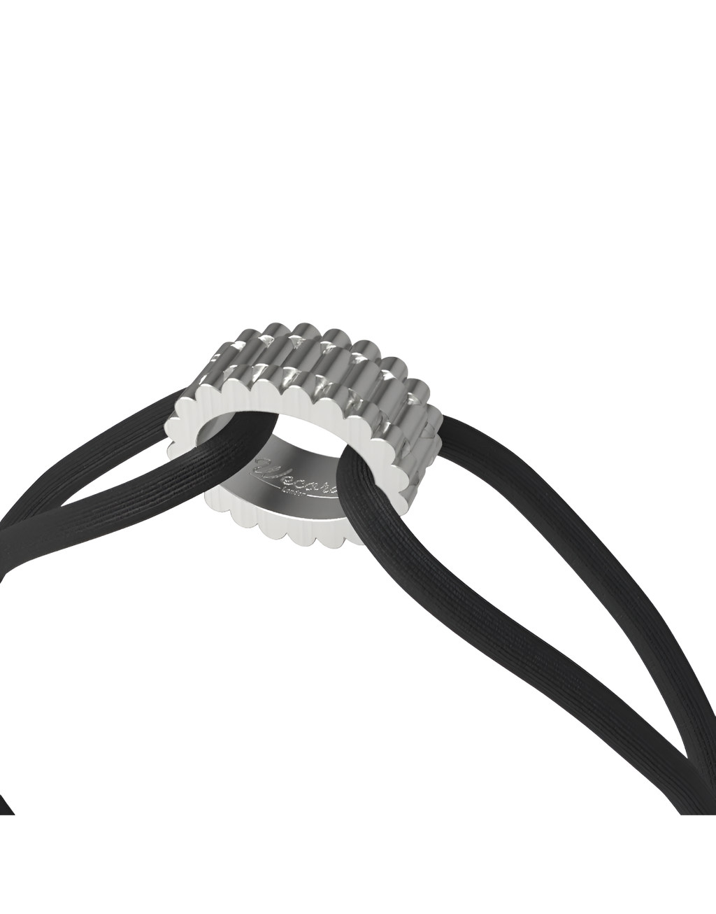 Regent Cord Bracelet in Sterling Silver